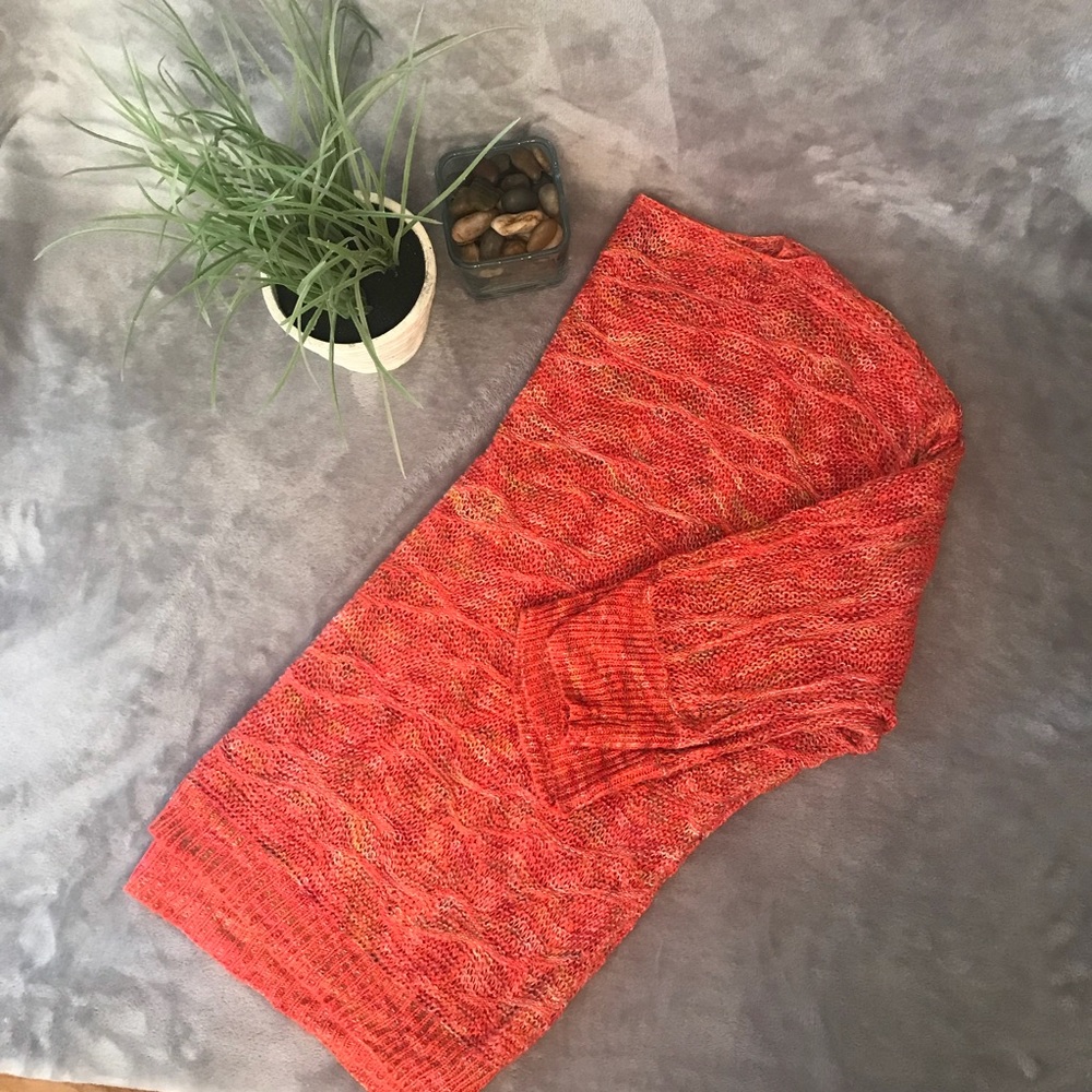 New Directions Open-Knit Sweater - Picture 2 of 6